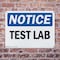 Signmission Test Lab, 18 in W x Rectangle, Plastic OS-2PACK-NS-P-1218-L-18543 - alternate 6